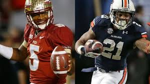 Florida State and Auburn will lock horns for the BCS National Championship next month in Pasadena. 