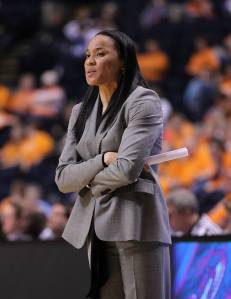 Hall-of-Fame head coach Dawn Staley has been a winner as a player and as a coach at both South Carolina and Temple. 